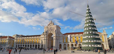 Arbol Navidad Lisboa